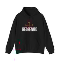Image 1 of Redeemed Christian Hoodie, Christian Sweatshirt, Jesus Hoodie, Trendy Hoodie, Faith Christmas Swe...