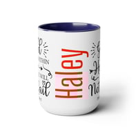 Image 5 of Personalized Christian Coffee Mug, Bible Verse Christmas Mug, Customized Christmas Coffee Mug, Ho...