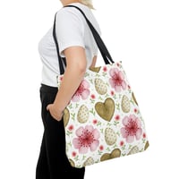 Image 1 of Valentine's Day Tote Gift Bag, Valentine's Gift For Her, Valentine's Day Gift Idea, Gift For Brid...