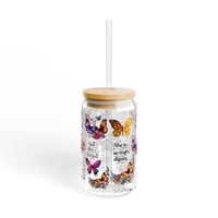 Image 6 of Personalized  Name Tumbler, Christian Affirmation Tumbler, Flower Bible Tumbler For Christian, Ch...