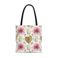 Image 2 of Valentine's Day Tote Gift Bag, Valentine's Gift For Her, Valentine's Day Gift Idea, Gift For Brid...