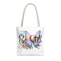 Image 8 of Christian Tote Bag, Be Still And KnowTote, Christian Tote, Bible Quotes, Christian Gift, Pastor A...