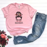 Image 1 of One Loved Mama Shirt, Valentine's Day Shirt, Women Valentine's Day Tee, Valentine's Day Gift For ...
