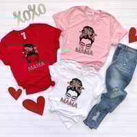 Image 2 of One Loved Mama Shirt, Valentine's Day Shirt, Women Valentine's Day Tee, Valentine's Day Gift For ...