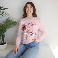 Image 4 of Love Is In The Air Sweatshirt, Valentine's Day Sweater, Valentine's Day Gift, Women Valentine's D...