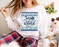 Image 1 of White Ugly Christmas Unisex Jersey Long Sleeve Tee
