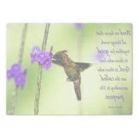 Image 4 of Bible Quote Personalized Glass Cutting Board, Scripture Cutting Board, Christian Gift Idea, Chris...
