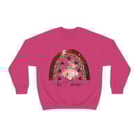 Image 5 of Be Mine Sweatshirt, Rainbow And Gnome Valentine's Day Sweater, Valentine's Day Gift, Women Valent...