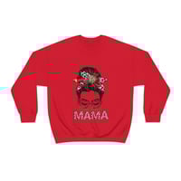 Image 6 of One Loved Mama, Sweatshirt, Valentine's Day Sweater, Valentine's Day Gift, Gift for Mom, Women Va...