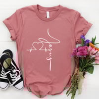 Image 2 of Jesus T-Shirt, Bible Quote Shirt, Christian Shirt,  Religious Shirt, Christian Apparel, Christian...