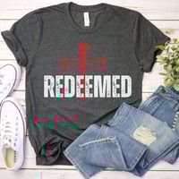 Image 4 of Redeemed T-shirt, Faith Shirt, Christian Shirt, Unisex Religious Shirt, Christian Apparel, Christ...