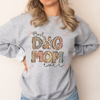 Image 3 of Best Dog Mom Ever, Mother's Day Gift, Dog Lover Sweater, Dog Mom Gift, Wife Gift, Mom Sweater, Gi...