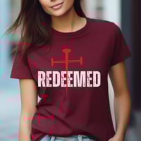 Image 5 of Redeemed T-shirt, Faith Shirt, Christian Shirt, Unisex Religious Shirt, Christian Apparel, Christ...