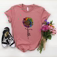 Image 4 of Christian Tee, Faith T-shirt, Bible Shirt, Christian Shirt, Religious Shirt, Christian Apparel, C...