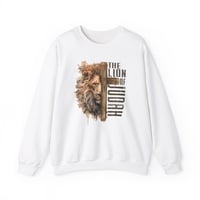 Image 4 of Lion Of Judah With Inspiration, Christian Sweater, Inspirational Gift, Religious Shirt, Faith Swe...