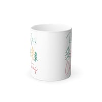 Image 2 of Relax it's Christmas Color Morphing Mug, 11oz