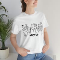 Image 3 of Wildflower Mama Shirt, Mother's Day Gift For Mom Tee, Mama Gift For Mother's Day, Comfort Colors ...