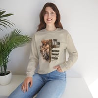 Image 6 of Lion Of Judah With Inspiration, Christian Sweater, Inspirational Gift, Religious Shirt, Faith Swe...