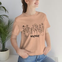 Image 4 of Wildflower Mama Shirt, Mother's Day Gift For Mom Tee, Mama Gift For Mother's Day, Comfort Colors ...