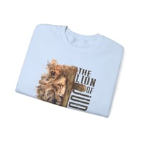 Image 7 of Lion Of Judah With Inspiration, Christian Sweater, Inspirational Gift, Religious Shirt, Faith Swe...