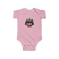 Image 6 of Merry Christmas 2022 Infant Fine Jersey Bodysuit, Christmas Infant Group Bodysuit, Holiday gift Idea