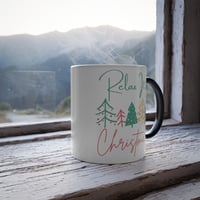 Image 7 of Relax it's Christmas Color Morphing Mug, 11oz