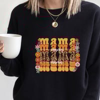 Image 1 of Retro Mama Sweater, Mother's Day Gift, Retro Women Sweater, Mother's Day Mom Gift, Wife Gift, Mom...