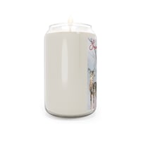Image 4 of Seasons Greetings Christmas Scented Candle, 13.75oz, Christmas Gift Idea, Comfort Spice, Vanilla ...