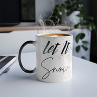 Image 1 of Let It Snow Color Morphing Mug, 11oz