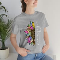 Image 2 of Flower T-Shirt, Mother's Day Gift For Mom Tee, Mama Gift For Mother's Day, Mama T-Shirt, Mother's...