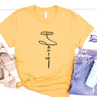 Image 3 of Jesus Easter Christian Shirt. Religious Easter Apparel. Women Easter T-Shirt. Easter Gift For Him...