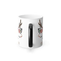 Image 4 of Reindeer Graphic Color Morphing Mug, 11oz