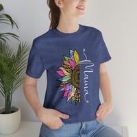 Image 5 of Flower T-Shirt, Mother's Day Gift For Mom Tee, Mama Gift For Mother's Day, Mama T-Shirt, Mother's...