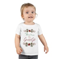 Image 1 of You're My Greatest Gift, Christmas Toddler T-shirt, Holiday Gift for Toddler, Family Christmas