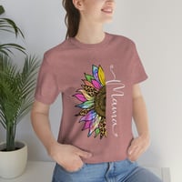 Image 6 of Flower T-Shirt, Mother's Day Gift For Mom Tee, Mama Gift For Mother's Day, Mama T-Shirt, Mother's...