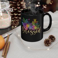 Image 1 of Personalized Blessed Coffee Mugs, Inspirational Coffee Mug For Women, Gift For Her, Christian Mug...