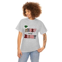 Image 8 of Merry And Bight Christmas T-shirt, Leopard Print Christmas Shirt, Women Christmas T-Shirt, Holida...