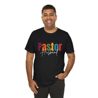 Image 3 of Personalized Pastor Husband Shirt, Father's Day Tee,Dad T Shirt, Christian Apparel, Gift For Dad
