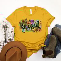 Image 3 of Fall Shirt, Thanksgiving Gift, Thanksgiving Shirt, Blessed Shirt, Woman Shirt, Fall Vibes, Thankf...