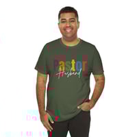 Image 5 of Personalized Pastor Husband Shirt, Father's Day Tee,Dad T Shirt, Christian Apparel, Gift For Dad