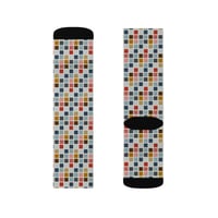 Image 4 of Father's Day Socks, Socks For Dad, Sock For Men, Sublimation Socks
