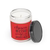 Image 6 of Choen, Blessed, Forgiven ad Redeemed, Scented Christmas Candle, Christmas Gifts Idea, Holiday Sce...