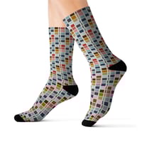 Image 5 of Father's Day Socks, Socks For Dad, Sock For Men, Sublimation Socks
