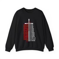 Christmas Sweatshirt, Christian Christmas Sweater, Names of Jesus Christmas Sweatshirt, Jesus Nam...