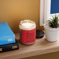 Image 8 of Choen, Blessed, Forgiven ad Redeemed, Scented Christmas Candle, Christmas Gifts Idea, Holiday Sce...