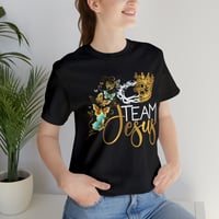 Image 1 of Personalized Team Jesus T-shirt, Women Inspirational Tee, Gift for Her, Christian T-shirt, Religi...