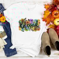 Image 7 of Fall Shirt, Thanksgiving Gift, Thanksgiving Shirt, Blessed Shirt, Woman Shirt, Fall Vibes, Thankf...