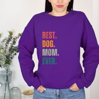 Image 6 of Best Dog Mom Ever, Mother's Day Gift, Dog Lover Sweater, Mother's Day Mom Gift, Women Dog Sweater...