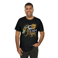 Image 2 of Personalized Team Jesus T-shirt, Women Inspirational Tee, Gift for Her, Christian T-shirt, Religi...