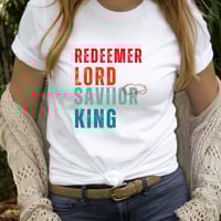 Image 2 of He Is Risen T-Shirt, Happy Easter Shirt, Religious Easter Apparel For Men. Christian Easter T-Shi...